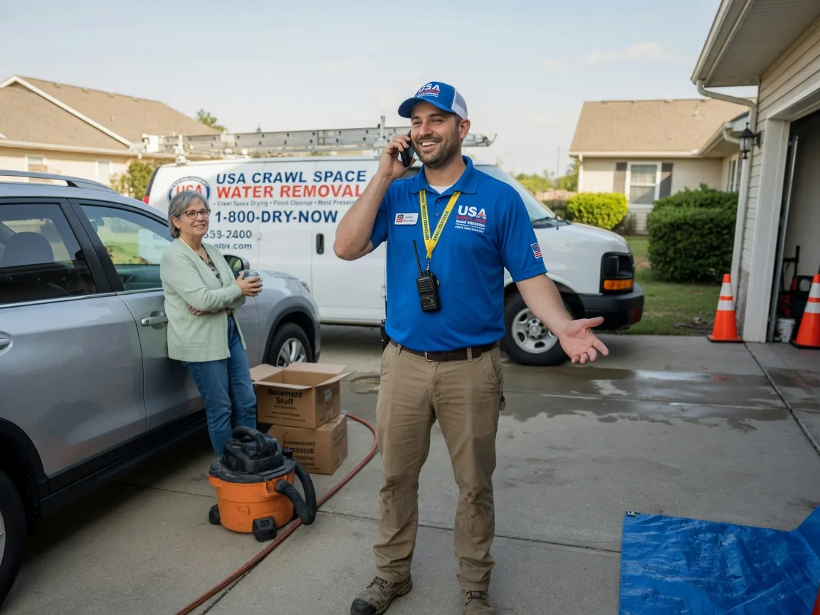 Crawl Space Water Removal Melissa, TX FAQs